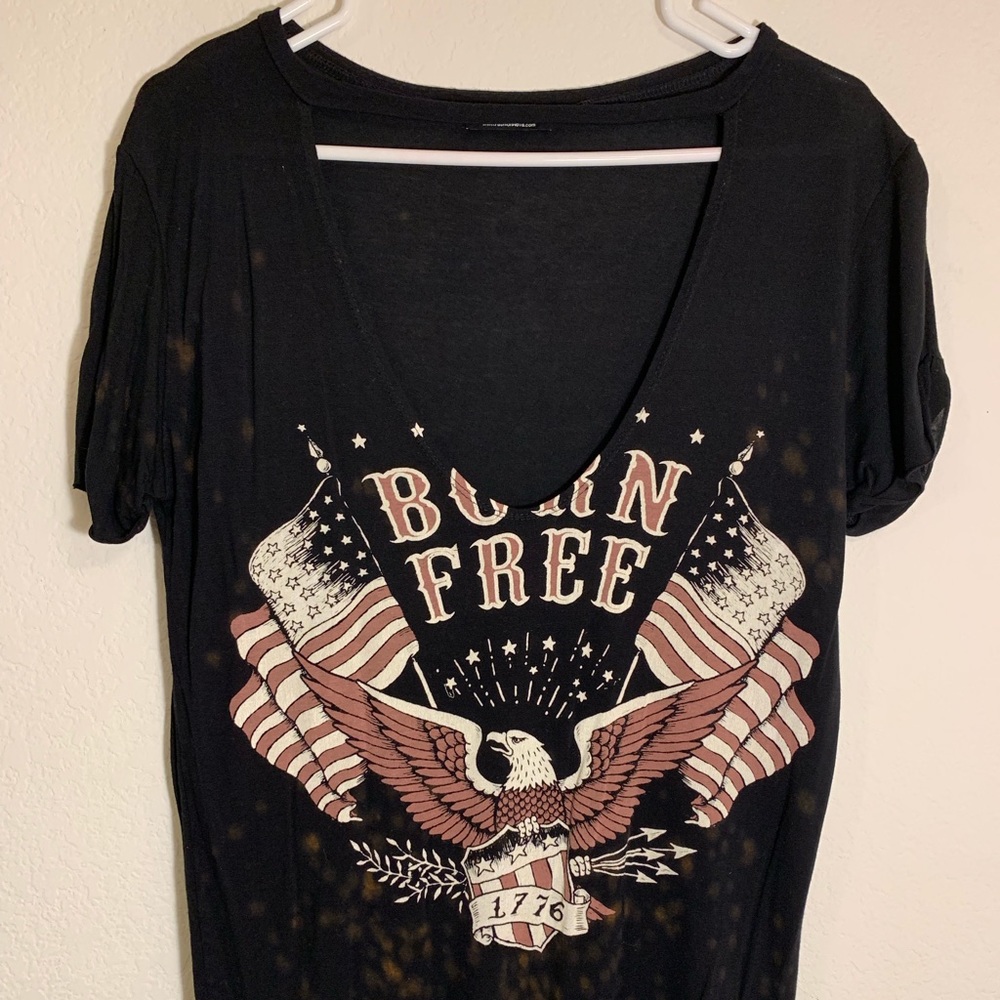 Black Top with Graphics